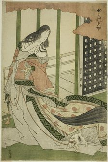 The Third Princess (Nyosan no miya), c. 1792. Creator: Utagawa Toyokuni I.