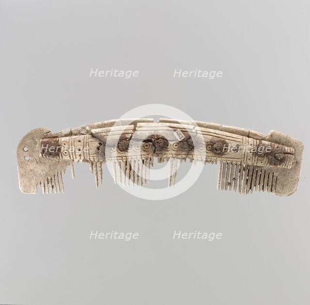 One Edged Comb, Frankish, 7th century (?). Creator: Unknown.