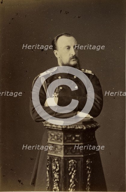 Portrait of Grand Duke Nicholas Nikolaevich (the Elder) of Russia (1831-1891), 1874.
