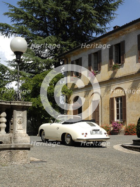 1954 Porsche 356 1300S Cabriolet Artist: Unknown.