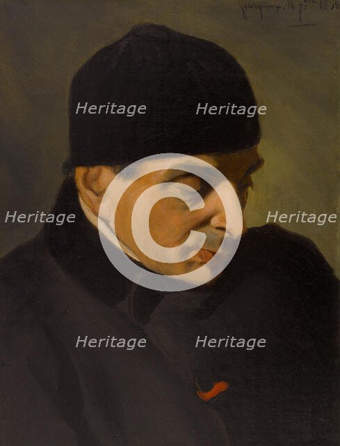 Portrait of Pierre Foucher, 1836. Creator: Auguste de Chatillon.