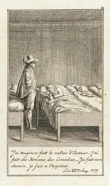 Illustration for Le Sage's 'Gil Blas', 1783. Creator: Daniel Nikolaus Chodowiecki.