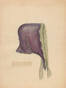 Bonnet, c. 1937. Creator: Fanchon Larzelere.