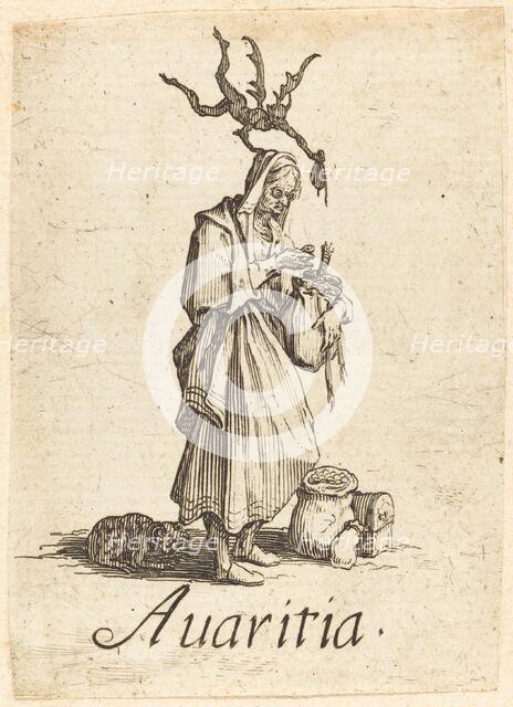 Greed, probably after 1621. Creator: Jacques Callot.