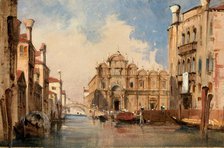 The Scuola di San Marco, Venice, c. 1830. Creator: Jules-Romain Joyant.