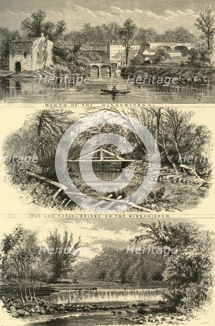 'Scenes on the Wissahickon', 1874.  Creator: John J. Harley.