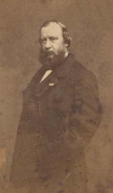 [Constant Troyon], 1860s. Creator: Etienne Carjat.