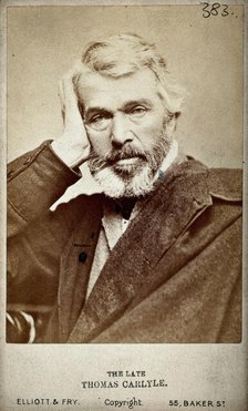 Thomas Carlyle. Creator: Elliott & Fry.