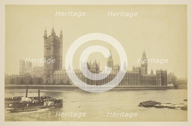 Houses of Parliament, 1850-1900. Creator: Unknown.