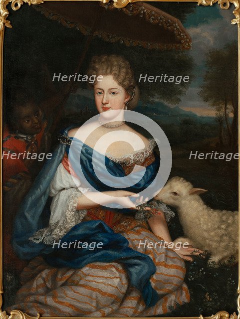 Portrait of Maria Karolina Sobieska (1697-1740). Artist: Anonymous 