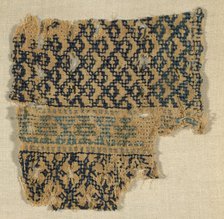 Fragment, Egypt, Mamluk period (1250- 1517), 13th/14th century. Creator: Unknown.