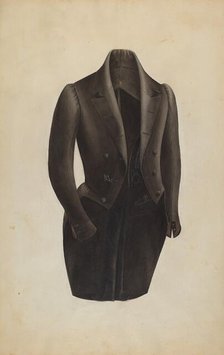 Tail Coat, 1935/1942. Creator: Henry De Wolfe.