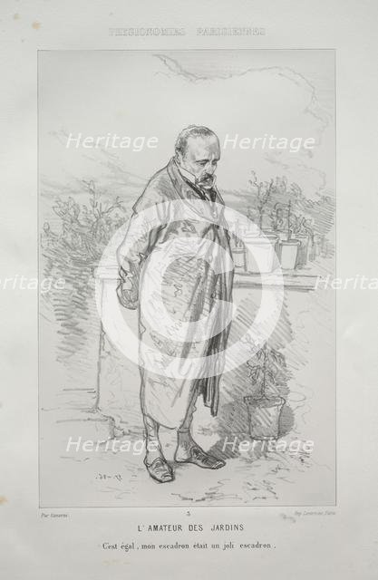 LAmateur des Jardins. Creator: Paul Gavarni (French, 1804-1866).