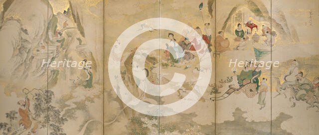 Immortals, 1832. Creator: Fugai Honko.