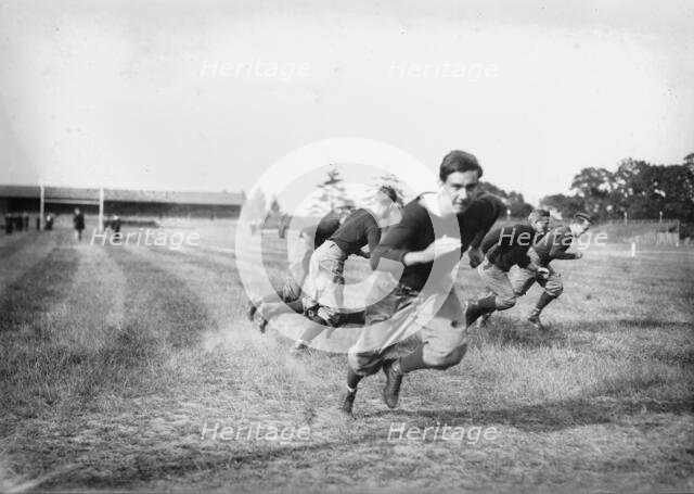 Practice, Yale, 1913. Creator: Bain News Service.