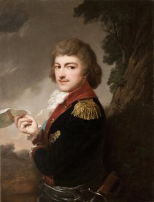 Portrait of Michal Kleofas Oginski, 1792-1793. Creator: Jozef Grassi.