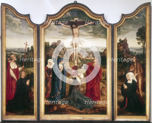 Triptych, c1486-1530. Artist: Quentin Metsys I