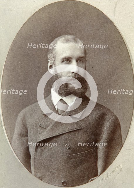 Pavel Dashkov, Russian historian, collector and journalist, 1880s. Artist: Volf Ilyich Yasvoin