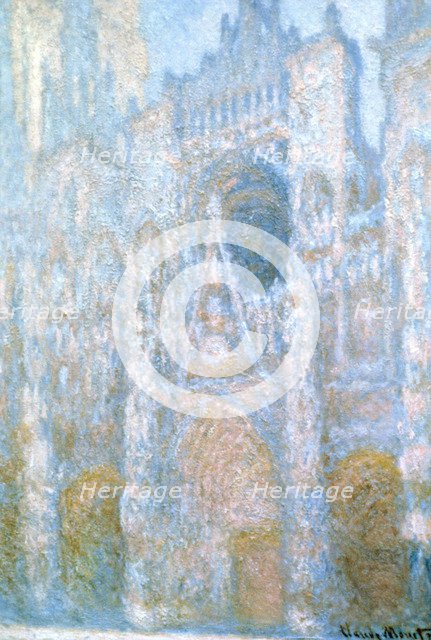 'Rouen Cathedral, Sunlight Effect', 1894. Artist: Claude Monet