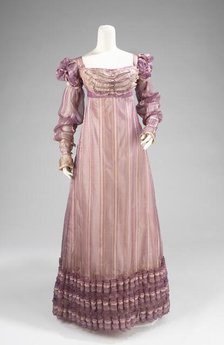 Ball gown, American, ca. 1820. Creator: Unknown.