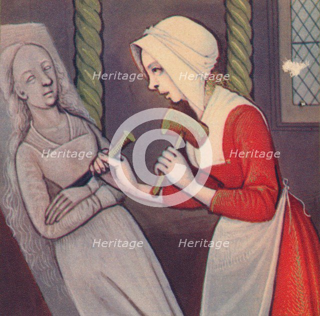 'Marcia - Vierge Perpetuelle', 1403, (1939). Artist: Master of Berry's Cleres Femmes.