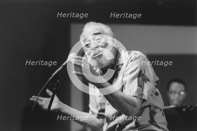 Oscar Brown Jr.The Jazz Bakery, Los Angeles, 2000. Creator: Brian Foskett.