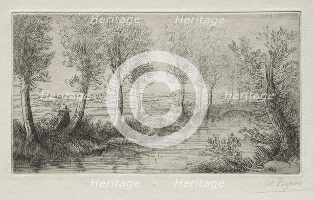 Near the Mill. Creator: Alphonse Legros (French, 1837-1911).