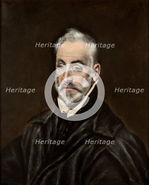Portrait of Antonio de Covarrubias y Leiva. Artist: El Greco, Dominico (1541-1614)