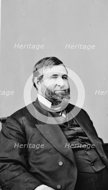 Judge David Davis, between 1855 and 1865. Creator: Unknown.