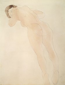 'A Nude', 1900-1908.  Artist: Auguste Rodin