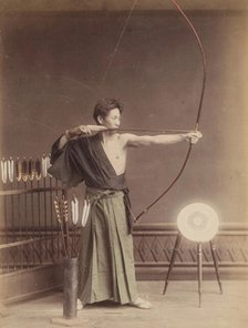 Japanese Archer, c1885. Creator: Unknown.