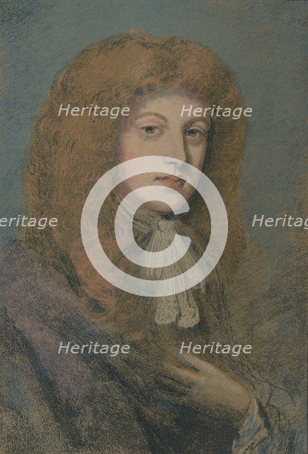 ''Study in Pastel', 17th century. Artist: Peter Lely.