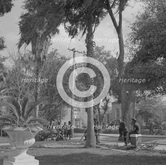 Bethune-Cookman College, Daytona Beach, Florida, 1943. Creator: Gordon Parks.