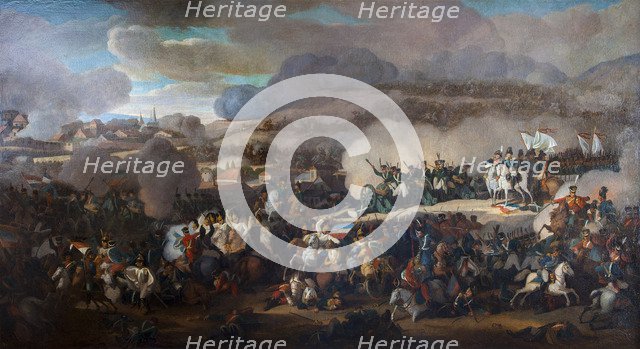 The Battle of the Nations of Leipzig on October 1813.