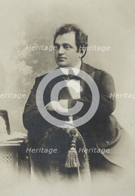 Mikhail Efimovich Medvedev (1852-1925) as Lensky in opera Eugene Onegin by Pyotr Tchaikovsky , 1900s