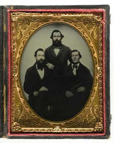 Untitled (Three Men), 1839/99. Creator: Unknown.