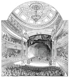 Opening of the New Theatre Royal, Manchester, 1845. Creator: Unknown.