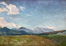 View towards Osobita (Zakopane), 1901. Creator: Jan Stanislawski.