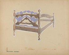 Bed, 1935/1942. Creator: Reimer, Richard.