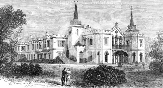 East Cliff Villa, Ramsgate, the residence of Sir Moses Montefiore, 1883. Creator: Unknown.