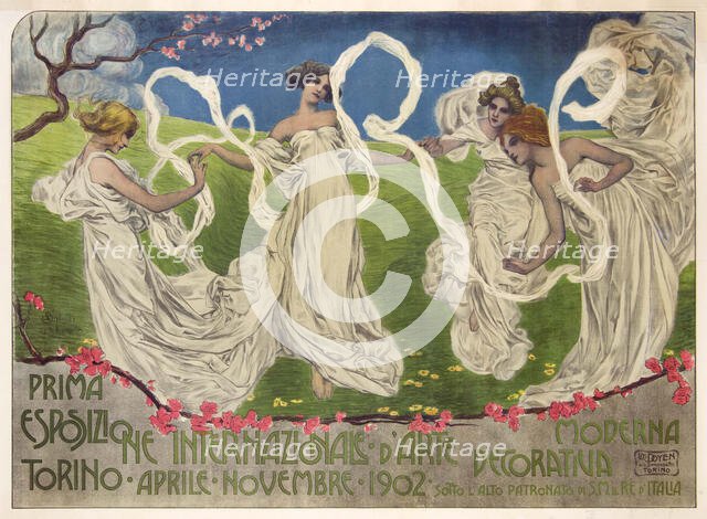 Prima Esposizione Internazionale d'Arte Decorativa Moderna, 1902. Creator: Bistolfi; Leonardo (1859-1933).