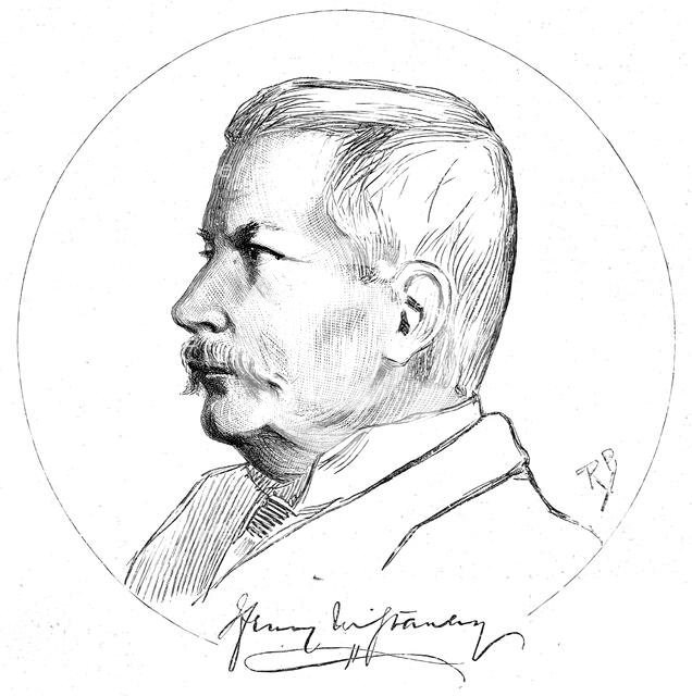 ''Mr. H. M. Stanley; A sketch from Life', 1890. Creator: Unknown.
