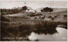 'Gleneagles Hotel, The Club House & The Deuk Dubs', c1930. Artist: Unknown.