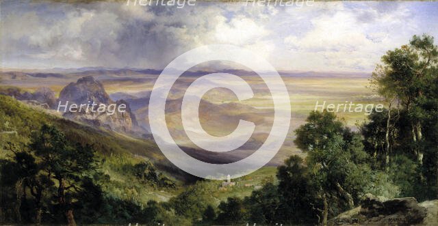 Valley of Cuernavaca, 1903. Creator: Thomas Moran.