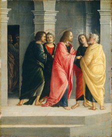 Christ Instructing Peter and John to Prepare for the Passover, 1504. Creator: Vincenzo Civerchio.