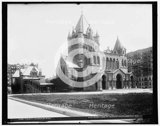 Trinity Church, Boston, c1899. Creator: Unknown.