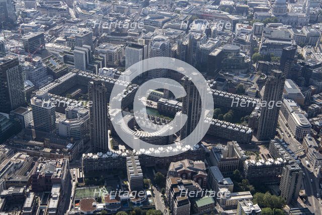 The Barbican, City of London, 2021. Creator: Damian Grady.