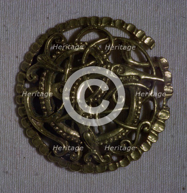 The Pitney Brooch, Anglo-Scandinavian, second half of the 11th century. Artist: Unknown