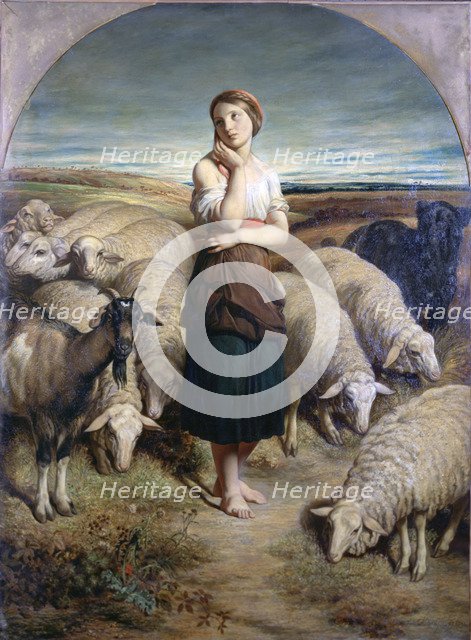 'Saint Genevieve', C1810-1880. Artist: Charles-Emile-Callande de Champmartin