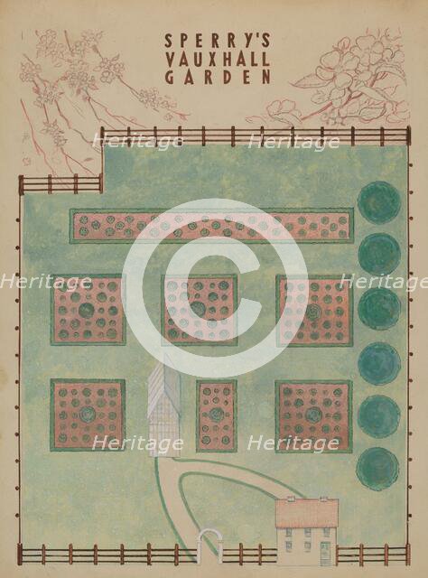 Sperry Gardens, c. 1936. Creator: George Stonehill.